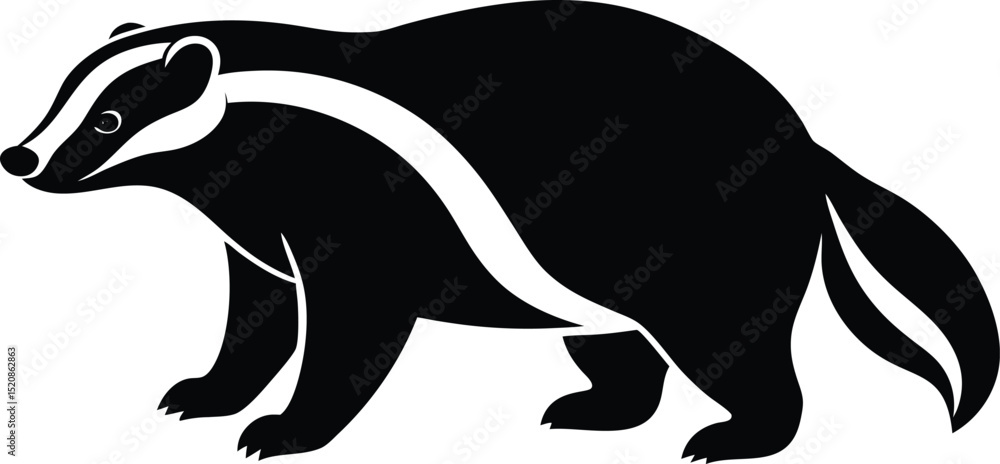 Fototapeta premium vector illustration of a panda