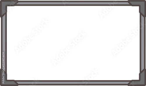 シンプルなホワイトボード