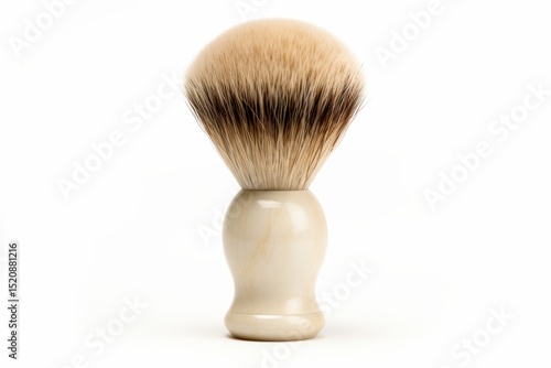 Classic shaving brush made of high-quality materials for traditional grooming