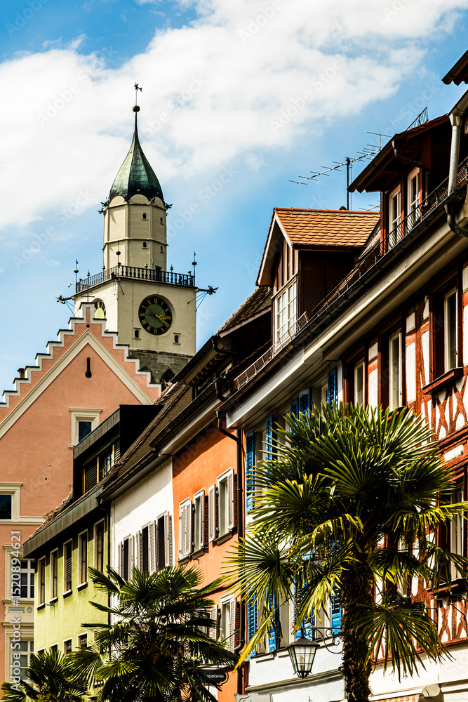 Fototapeta premium Altstadt Überlingen am Bodensee