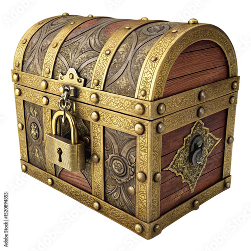 Golden Pirate Chest