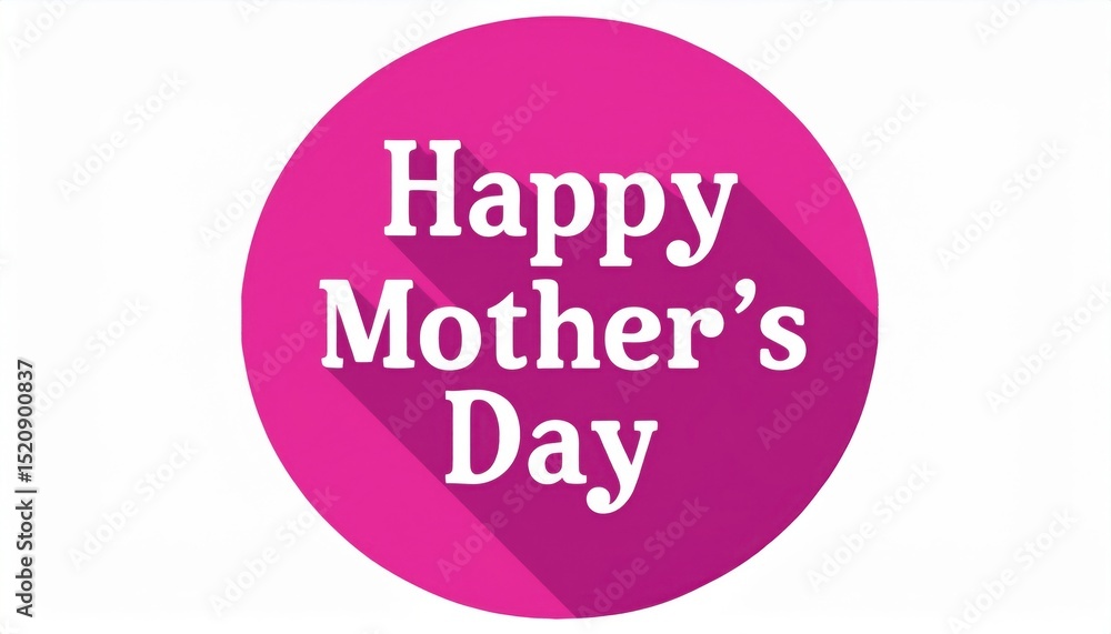 vibrant pink starburst graphic with white cursive text reading happy mother's day for web design, print, or social media vibrant pink starburst graphic with white cursive text reading happy mother's day for web design, print, or social media