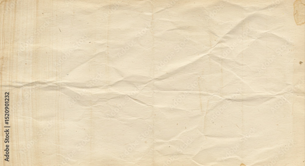 Obraz premium Vintage creased paper texture