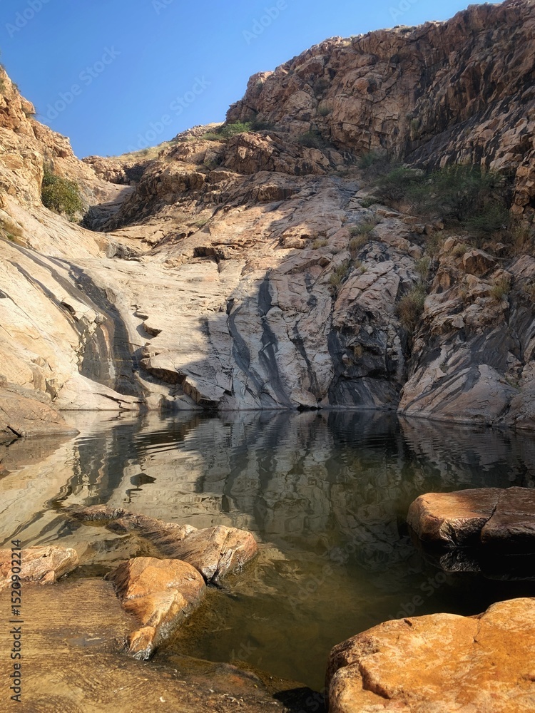 Obraz premium river in the canyon of colorado