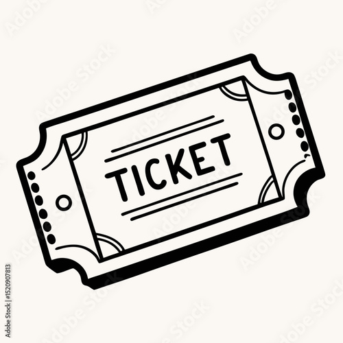 admit one ticket
