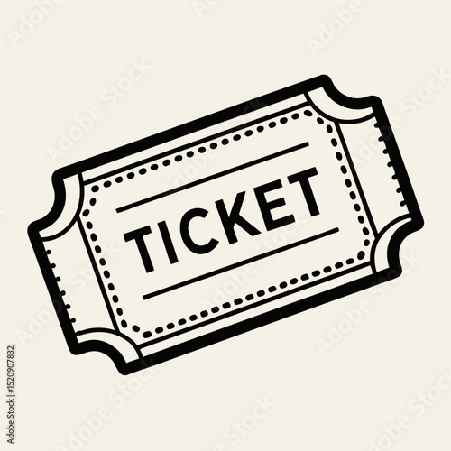 admit one ticket