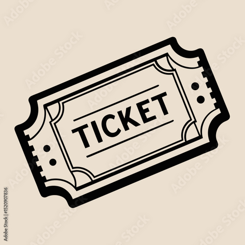 admit one ticket