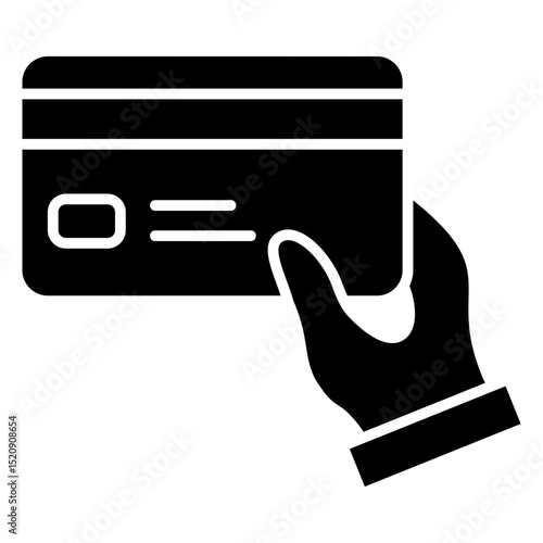 Card Payment Glyph Icon