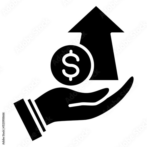 Profit Glyph Icon