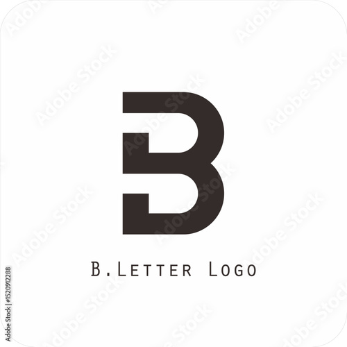 Vector logo design with the letter B symbol is simple, clear, bold, easy to remember, elegant, easy to apply on a large or small scale Free Download Vector logo design with the letter B symbol is simple, clear, bold, easy to remember, elegant, easy to apply on a large or small scale - GFXLoad