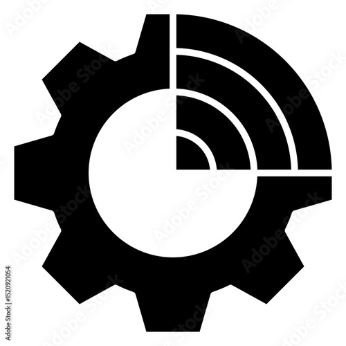 Internet Of Things Glyph Icon