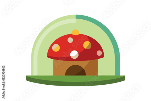 house in a garden