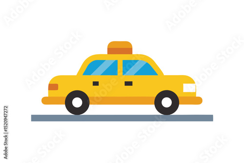 yellow taxi car