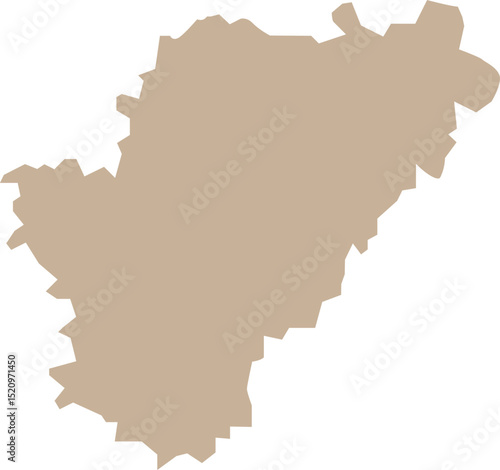Bild auf Leinwand Carte de Charente