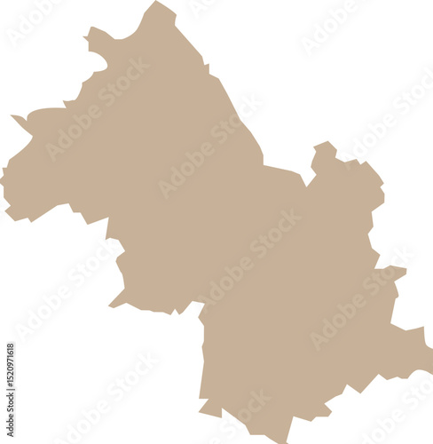 Carte de l'Isère