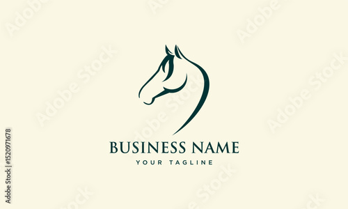 Horse Head Logo Design. (1)