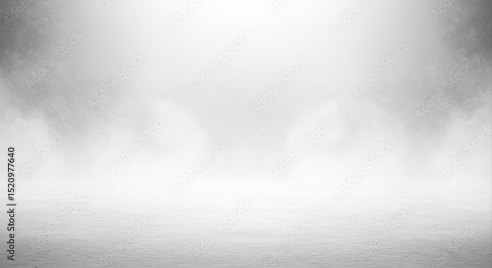 Naklejka premium Empty Gray Foggy Background