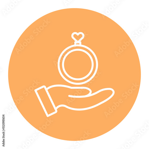 Ring in Hand Icon