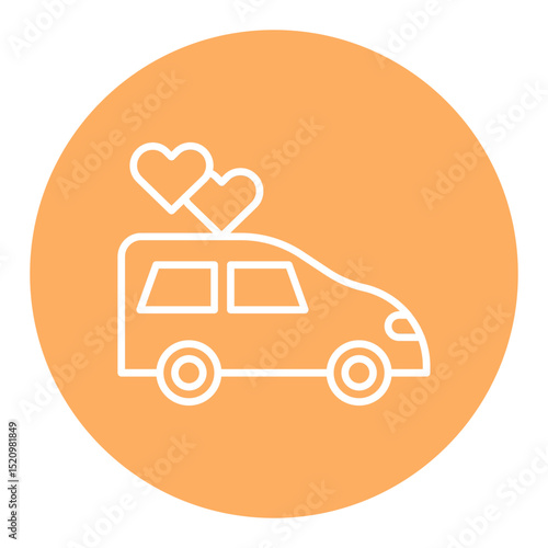 Wedding Car Icon