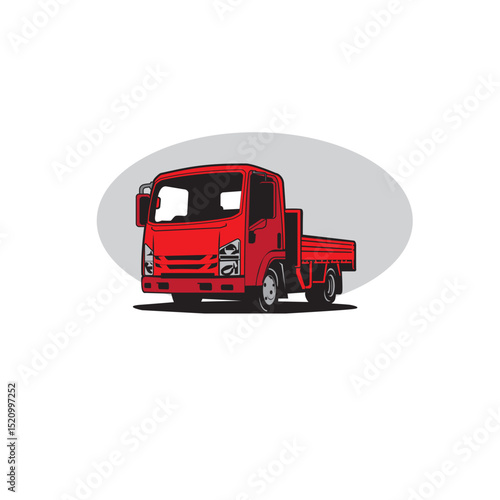 Red truck