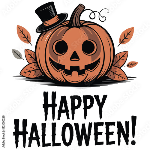 happy halloween pumpkin