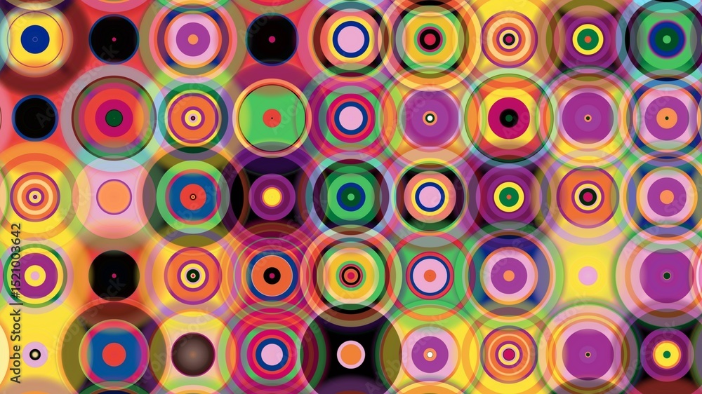 Fototapeta premium circle motif, circle pattern, symmetrical, circle lines, wall wallpaper, HD
