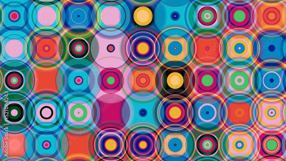 Fototapeta premium circle motif, circle pattern, symmetrical, circle lines, wall wallpaper, HD