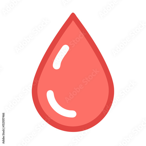 Ícone de gota de sangue – ilustração vetorial, PNG e SVG

