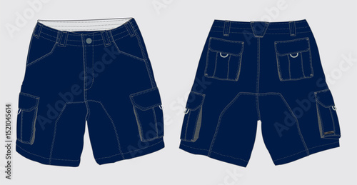 Cargo Pants Mockup Template