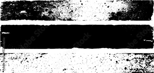 Engraved peeling paint chips set for vintage design and texture overlay