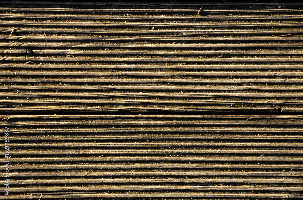 Geriffelte Holzstruktur Geriffelte Holzstruktur