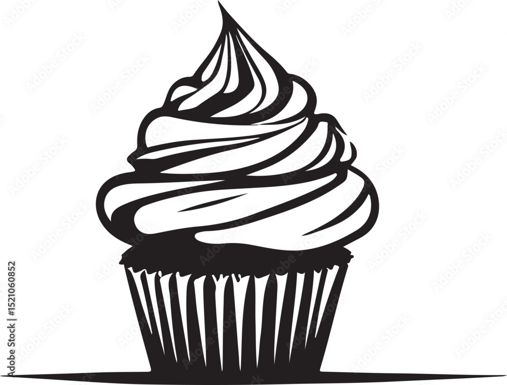 Cupcake Vector Cupcake Vector