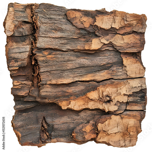 Ancient Wood Texture AweInspiring Relic of Time isolated on transparent background