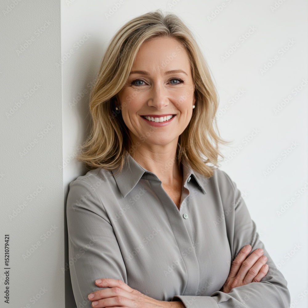 portrait of a smiling businesswoman portrait of a smiling businesswoman