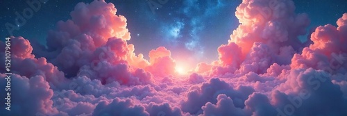 Ethereal condensation forming breathtaking celestial patterns, resembling a divine, otherworldly landscape Perfect for fantasy, spirituality, and atmospheric themes , vapor, pattern, glow