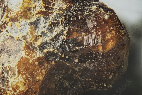 Photography Garnet (andradite, hessanite) crystals
