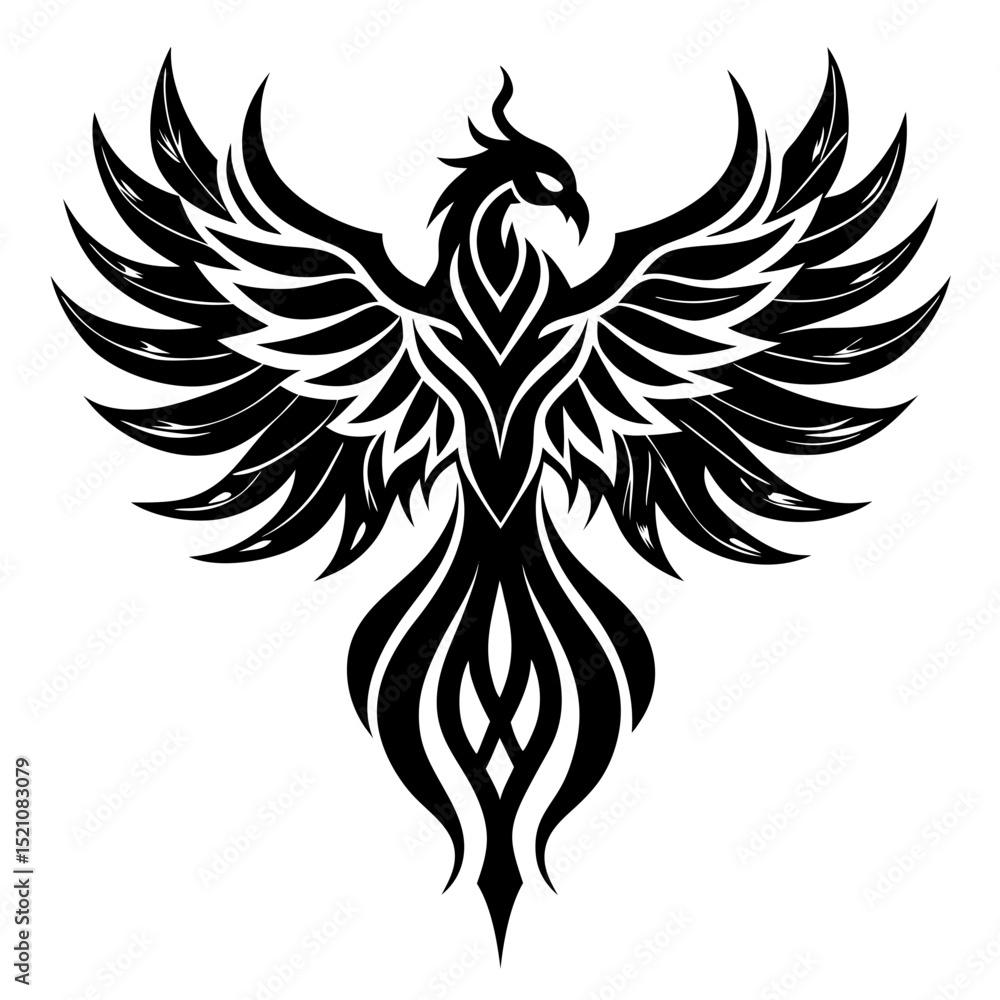Naklejka premium eagle tattoo design