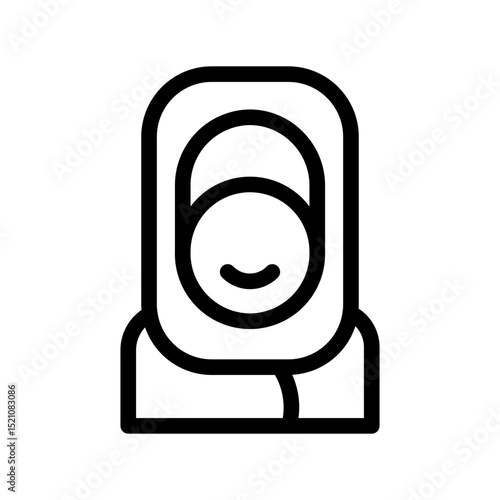 woman line icon