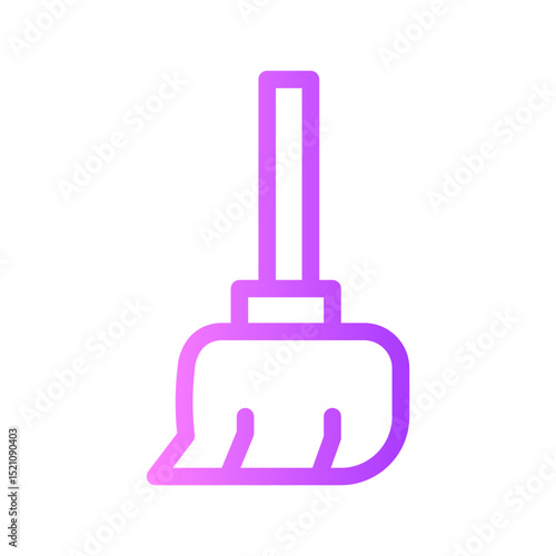 cleaning gradient icon