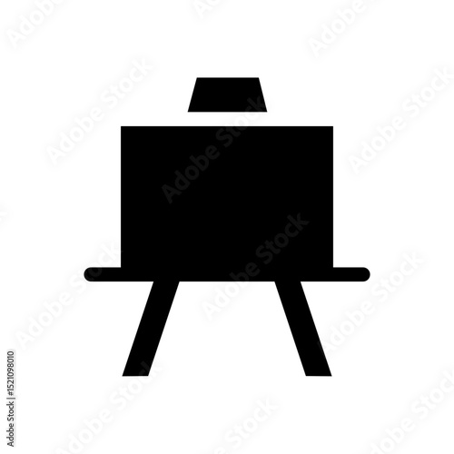 easel glyph icon