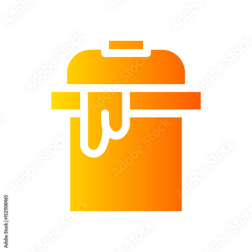 paint bucket gradient icon