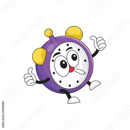  Alarm Cartoon Character