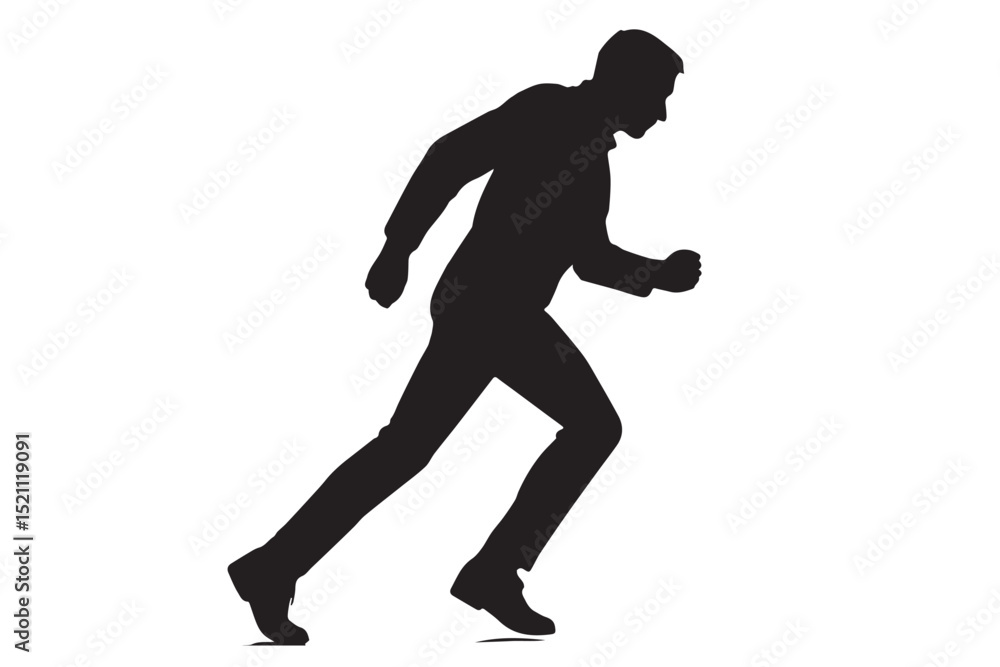 Man running silhouette icon dynamic pose, motion, fitness, speed, physical activity, exercise, running, sport icons set Man running silhouette icon dynamic pose, motion, fitness, speed, physical activity, exercise, running, sport icons set