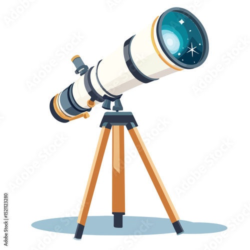 Professional Telescope for Astronomy Science Study Equipment Image