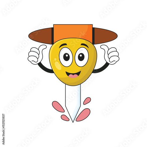  Jackhammer Cartoon Character