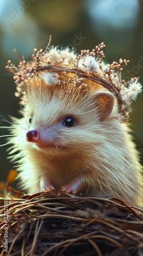 Cute Mini Hedgehog