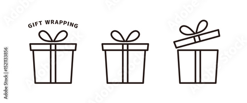 GIFT BOX SET 3 black