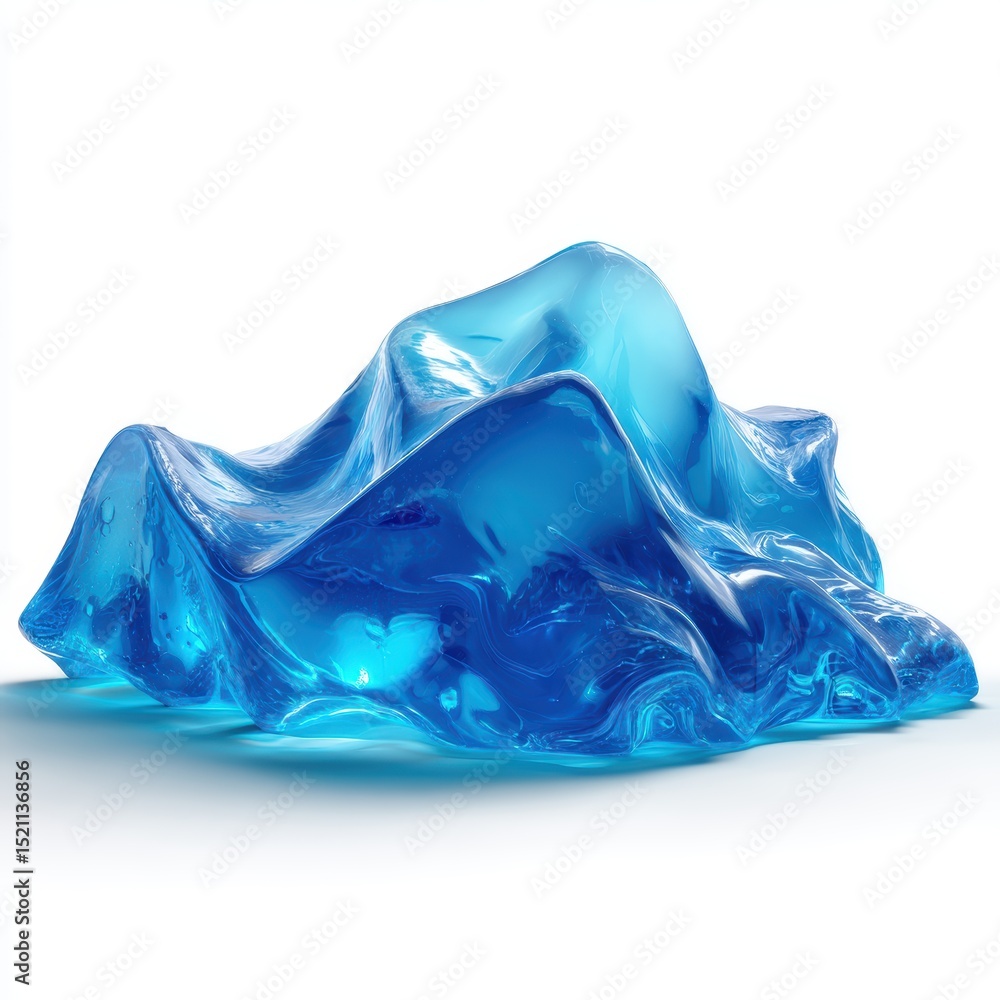 Fototapeta premium After-sun cooling gel isolated on clean white background