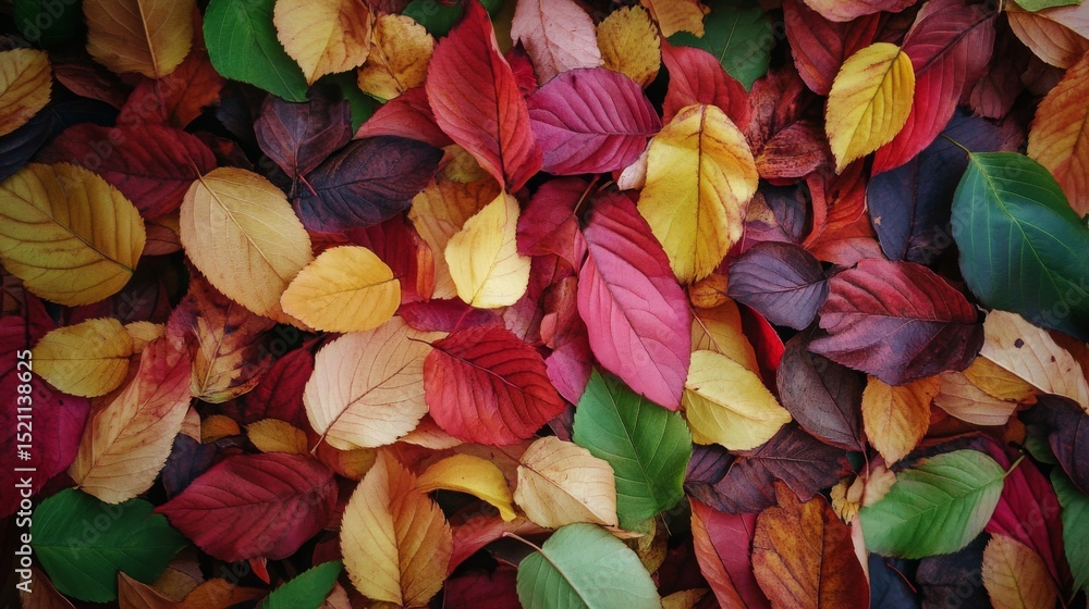 Beautiful Leaves in Various Colors and Shapes Beautiful Leaves in Various Colors and Shapes