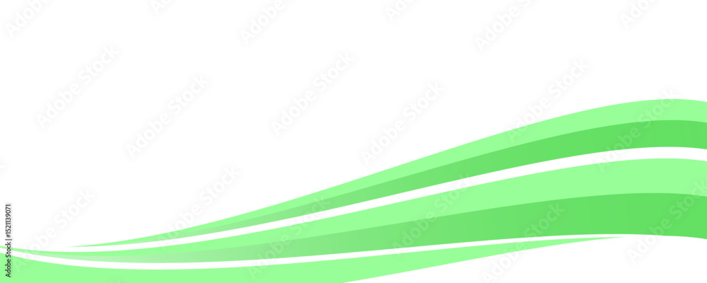 Fototapeta premium Modern banner background design. Banner template with dynamic wave shapes.